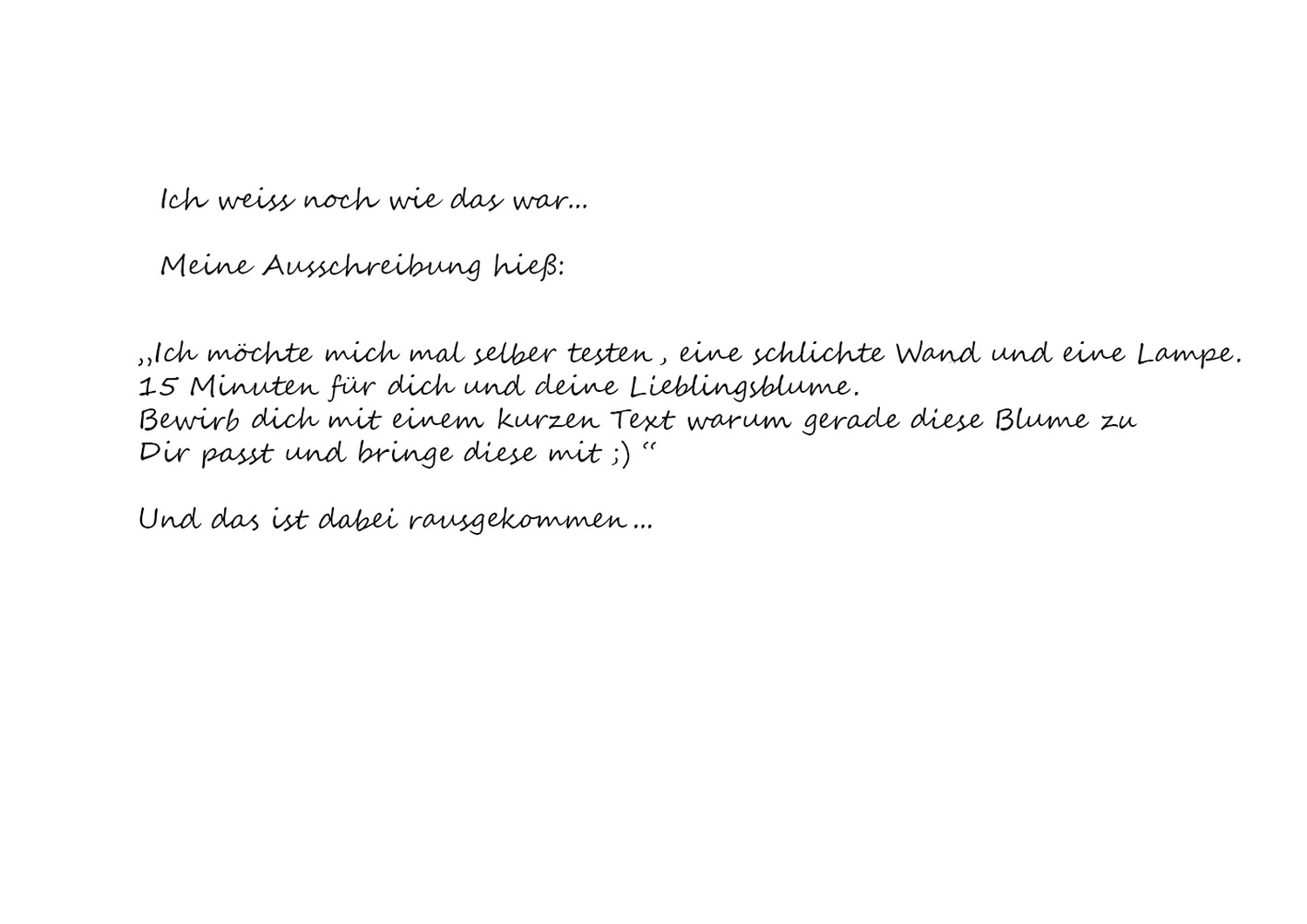 Steffotografie – Fotografie - Blümchenprojekt