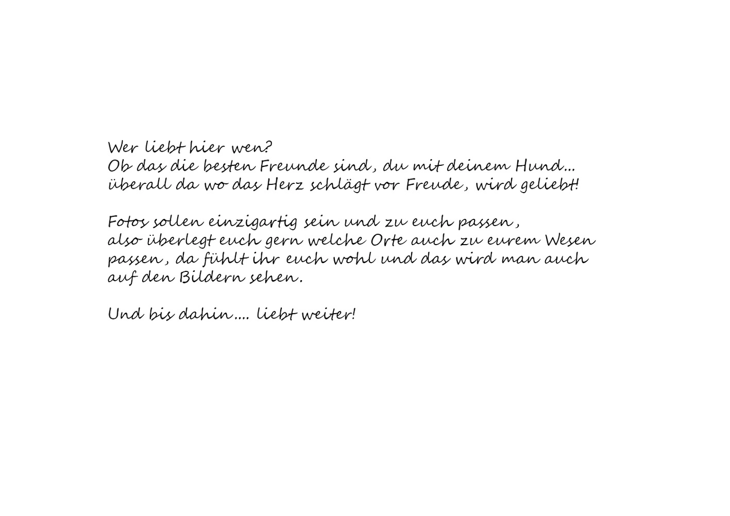 Steffotografie – Fotografie – Freundschaft und Liebe